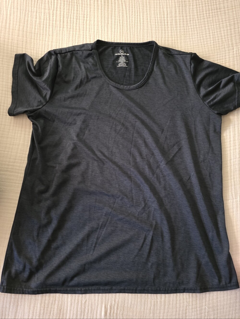 Crew Neck Performance T-Shirt - Black